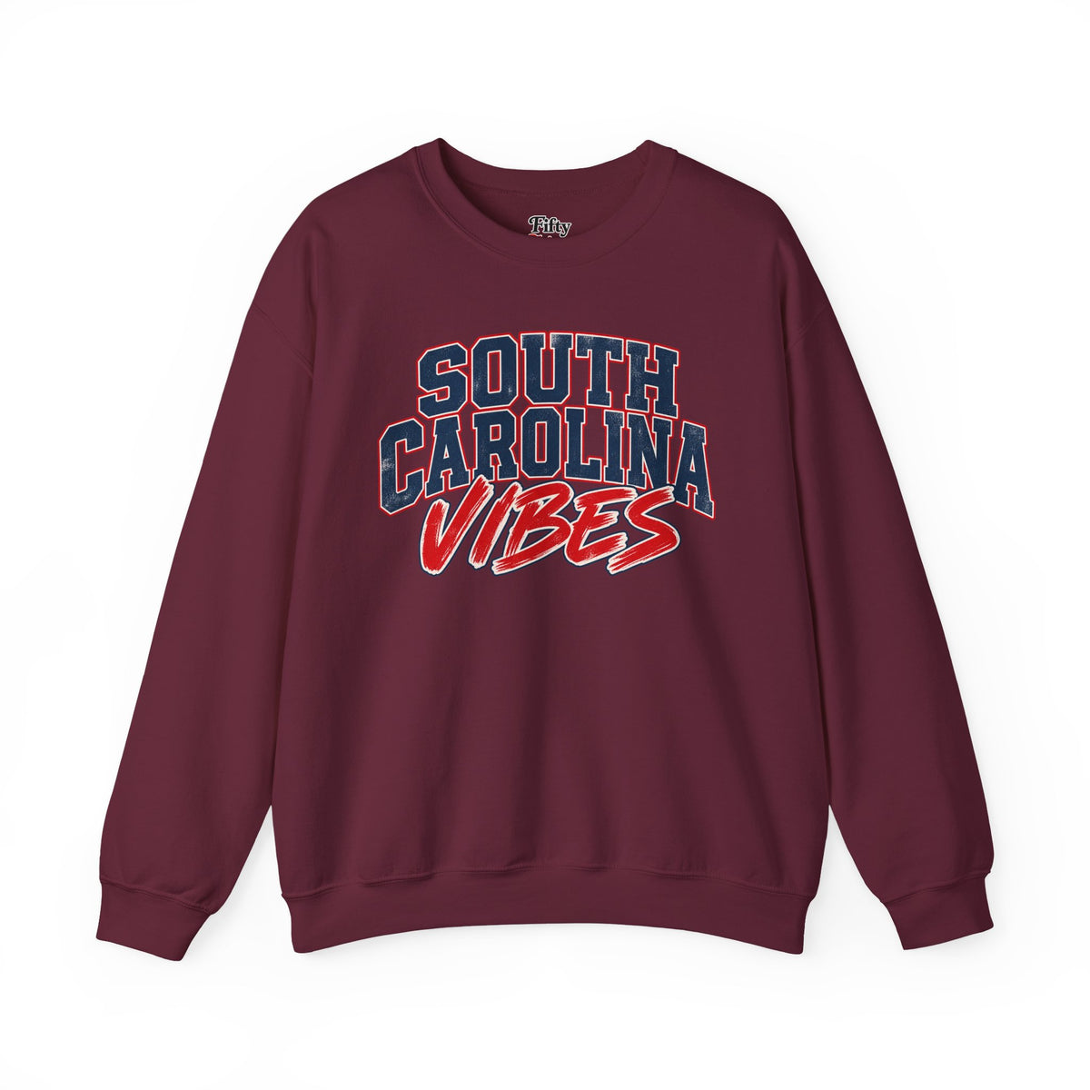 South Carolina Vibes Unisex Crewneck Sweatshirt State Name Graphic