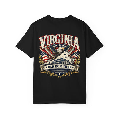 Virginia Old Dominion Unisex Comfort Color 1717 Streetwear Graphic Tee