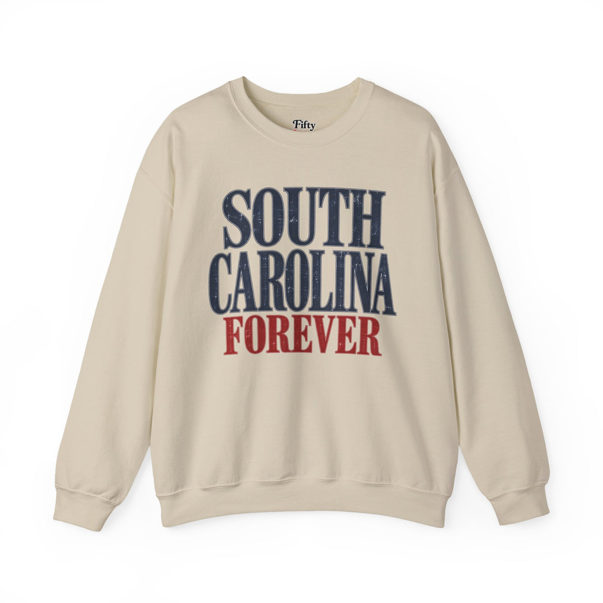 South Carolina Forever Unisex Crewneck Sweatshirt State Name Graphic