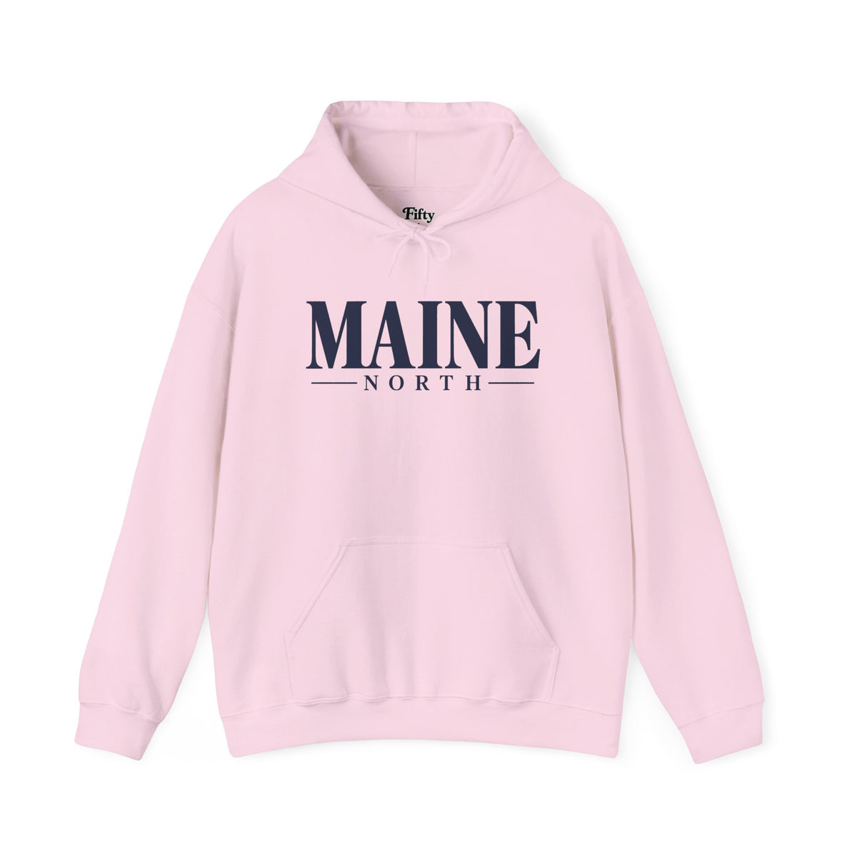 Maine North Unisex Hoodie State Name Graphic