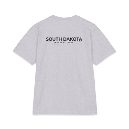 South Dakota All State In God We Trust Unisex Max Heavyweight Short Sleeve