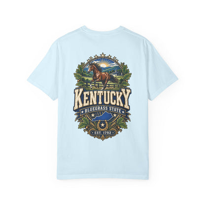 Kentucky Bluegrass Legacy Unisex Comfort Color 1717 Streetwear Graphic Tee