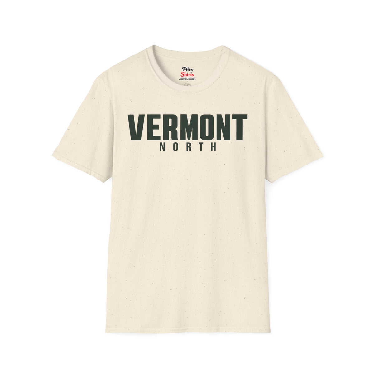 Vermont North Unisex Softstyle T Shirt State Name Graphic Tee