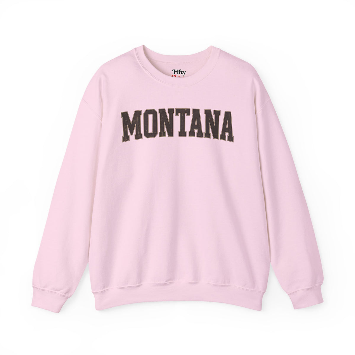 Montana Unisex Crewneck Sweatshirt State Name Graphic