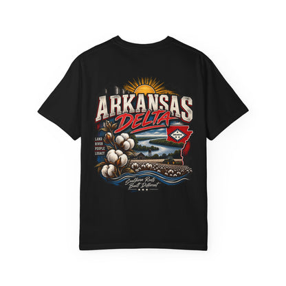 Arkansas Delta Streetwear Unisex Comfort Color 1717 Streetwear Graphic Tee