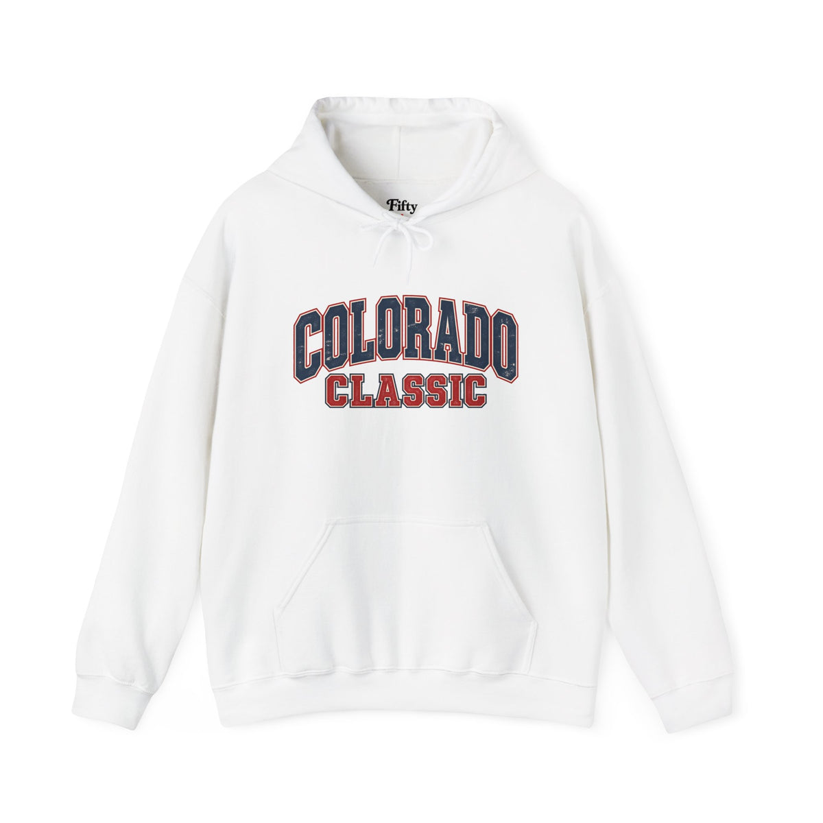 Colorado Classic Unisex Hoodie State Name Graphic