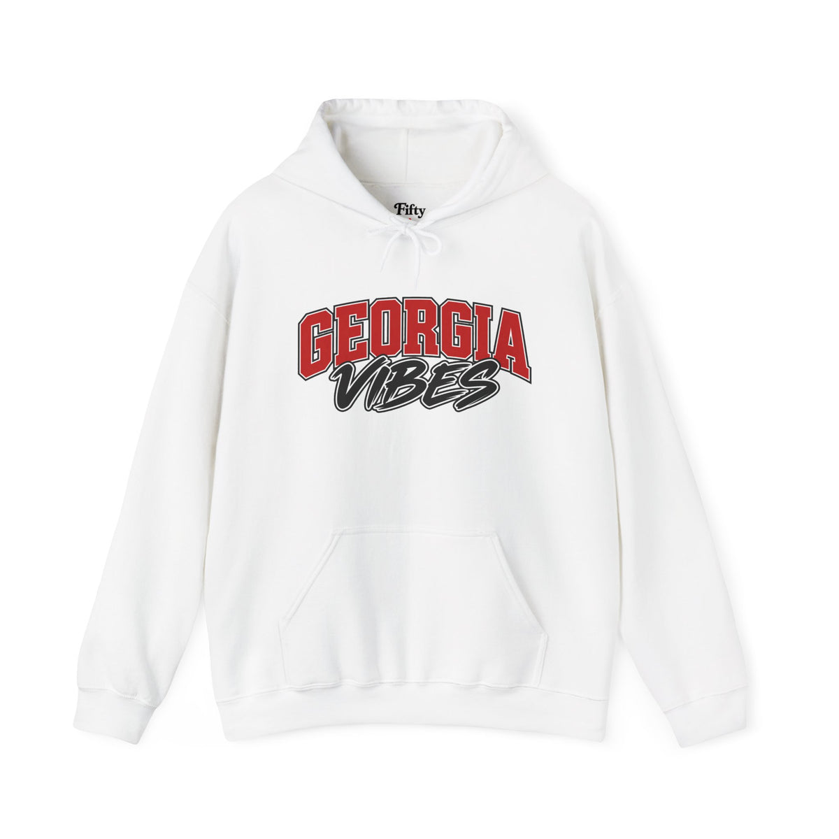 Georgia Vibes Unisex Hoodie State Name Graphic
