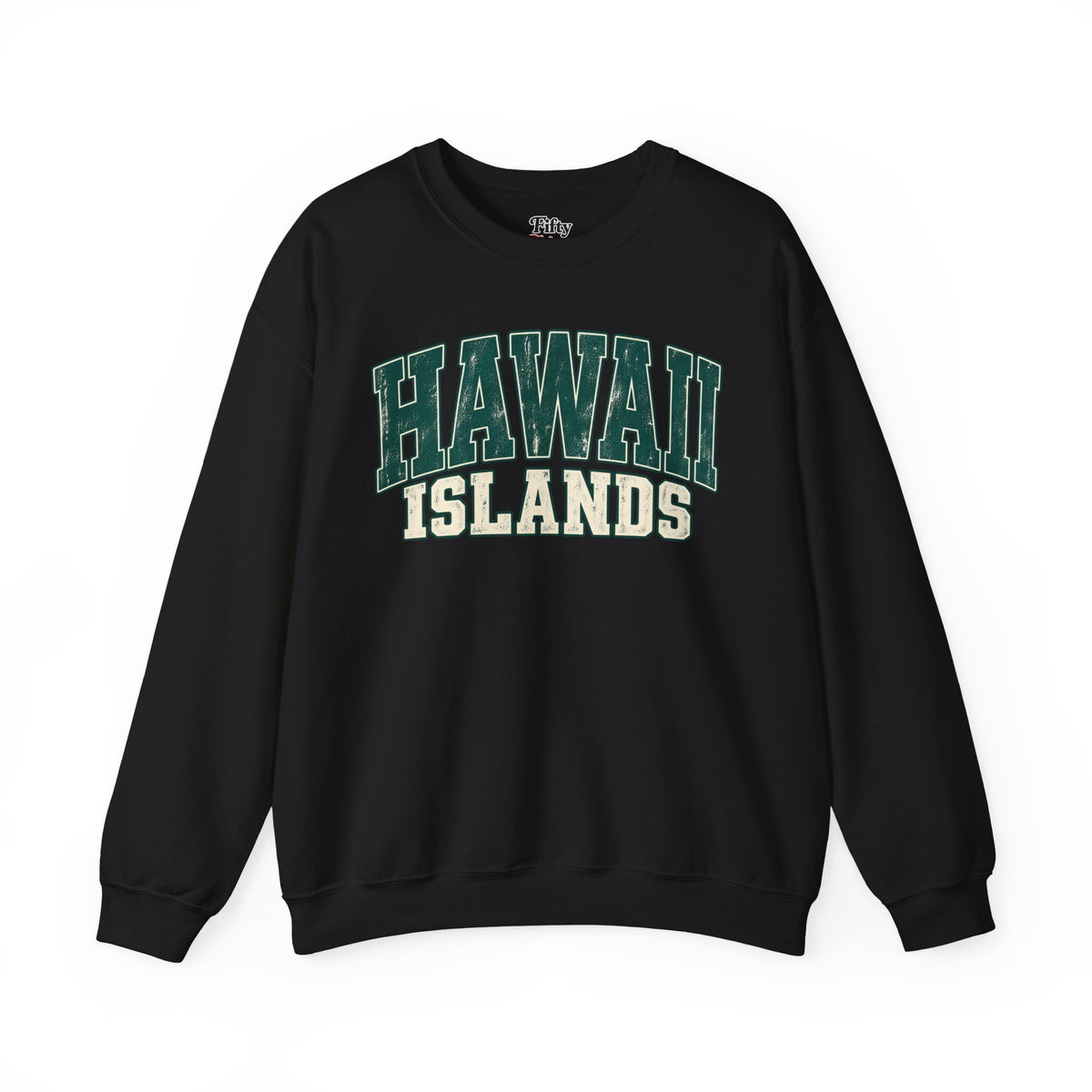 Hawaii Islands Unisex Crewneck Sweatshirt State Name Graphic