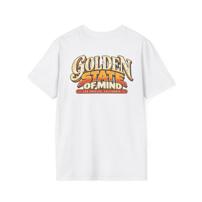 Golden State Of Mind Los Angeles Unisex Softstyle Graphic Tee