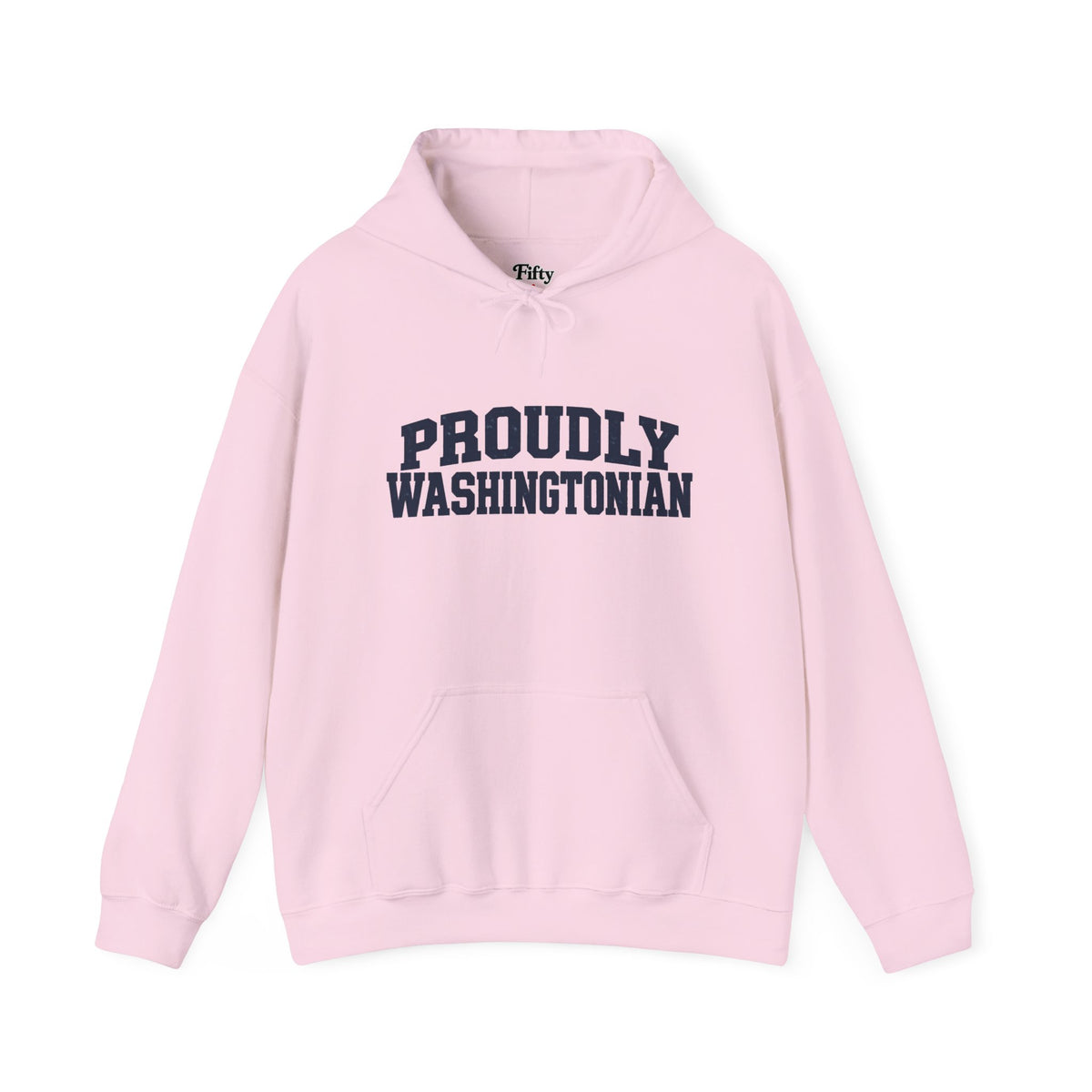 Proudly Washington Unisex Hoodie State Name Graphic