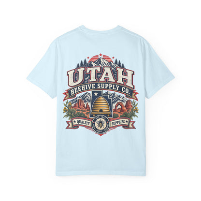 Utah Beehive Supply Co Unisex Comfort Color 1717 Streetwear Graphic Tee