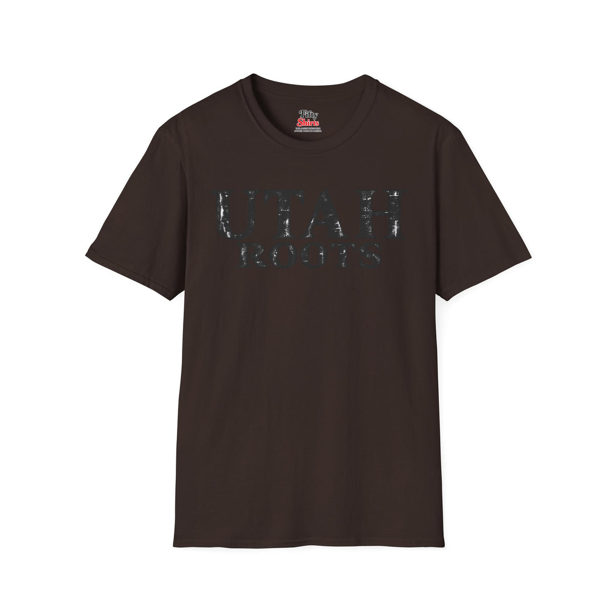 Utah Roots Unisex Softstyle T Shirt State Name Graphic Tee
