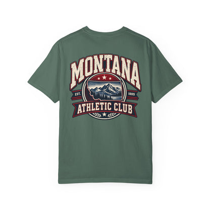 Montana Athletic Club Unisex Comfort Color 1717 Streetwear Graphic Tee