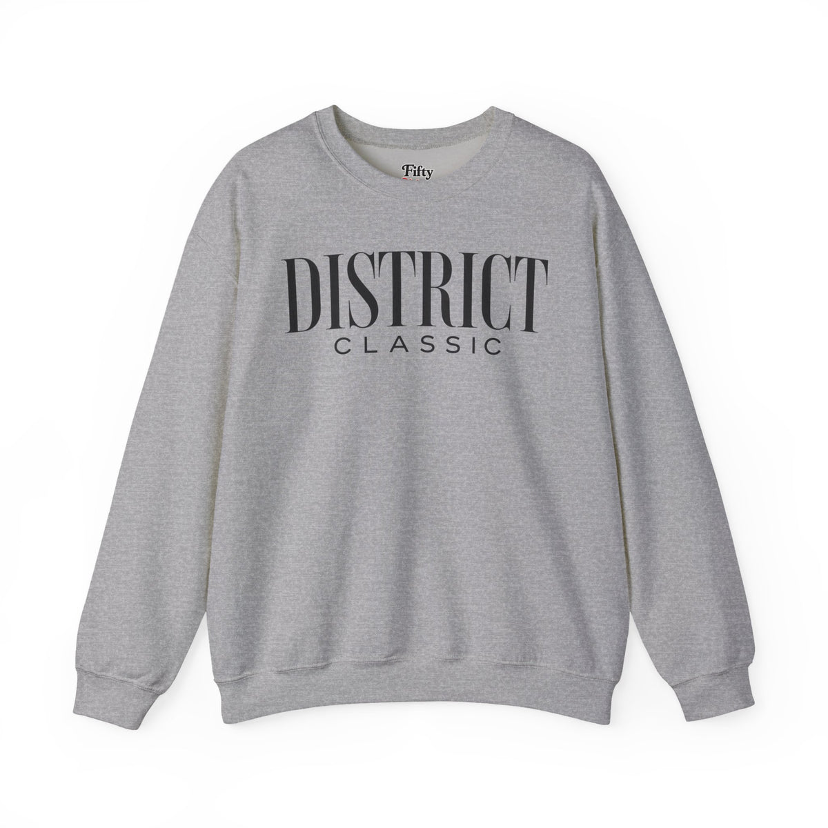 Washington DC District Classic Unisex Crewneck Sweatshirt State Name Graphic