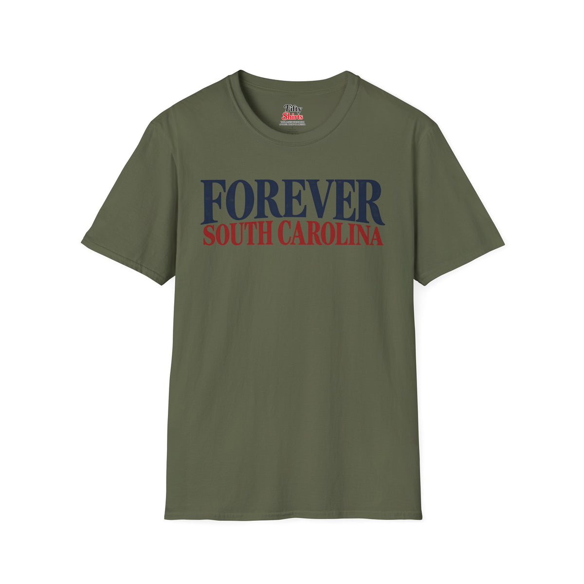 Forever South Carolina Unisex Softstyle T Shirt State Name Graphic Tee
