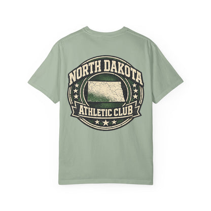 North Dakota Athletic Club Unisex Comfort Color 1717 Streetwear Graphic Tee