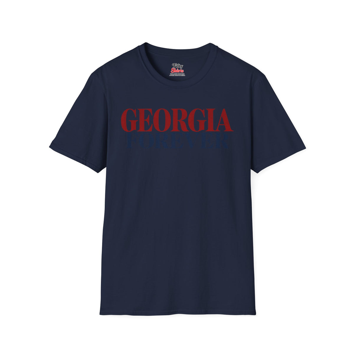 Georgia Forever Unisex Softstyle T Shirt State Name Graphic Tee