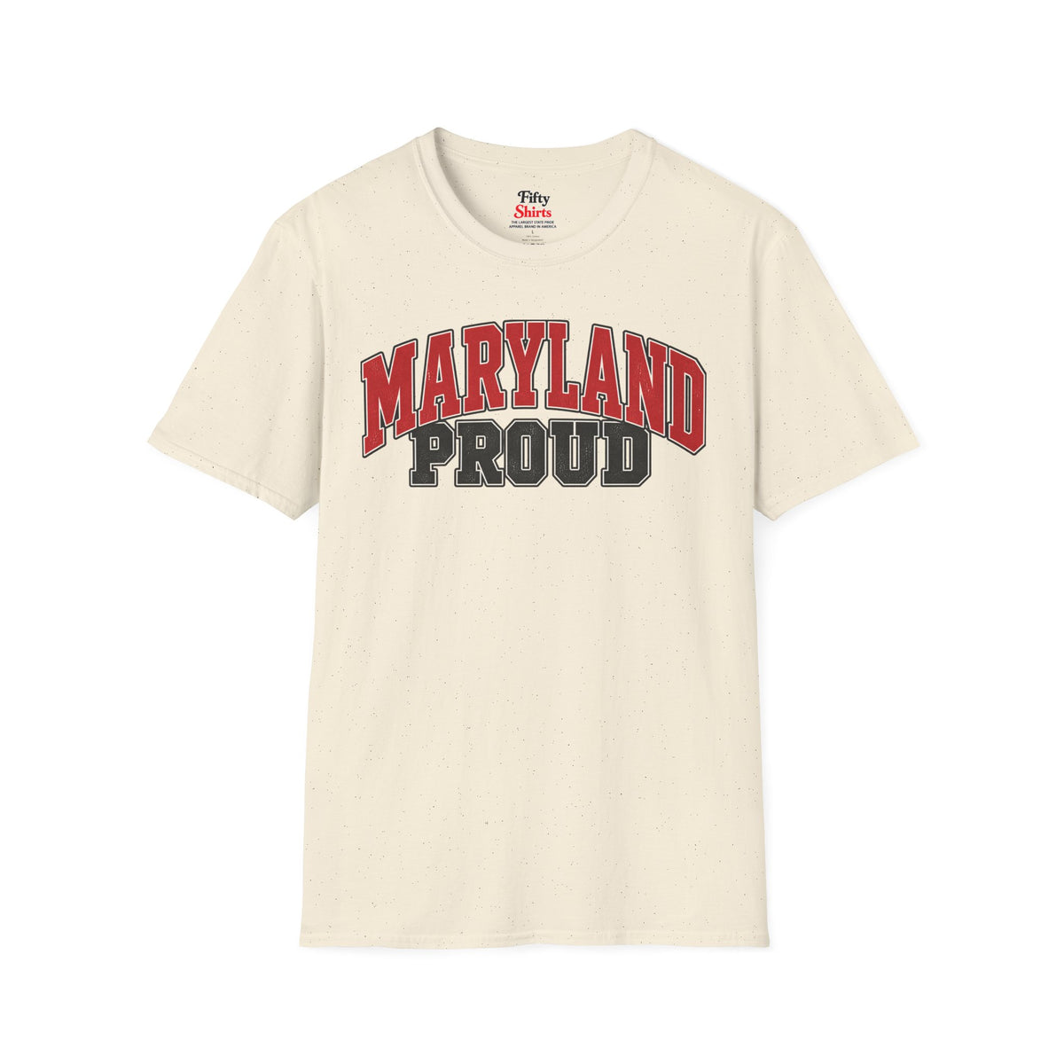 Maryland Proud Unisex Softstyle T Shirt State Name Graphic Tee