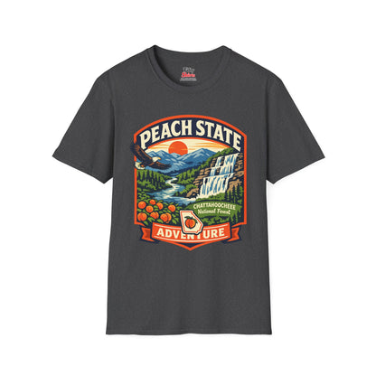 Georgia Peach State Unisex Softstyle T Shirt State Pride Graphic Tee Collections FS03
