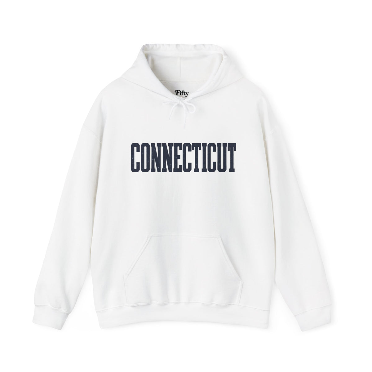 Connecticut Unisex Hoodie State Name Graphic