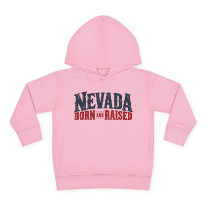 Nevada Born and Raised Classic Ranchwear Unisex Toddler Pullover Fleece Hoodie