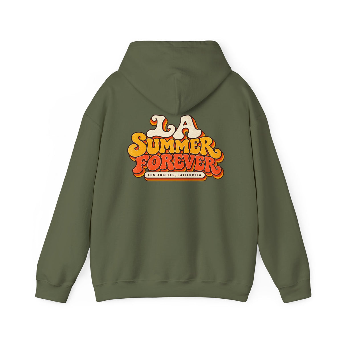 LA Summer Forever Los Angeles Unisex Hoodie Graphic
