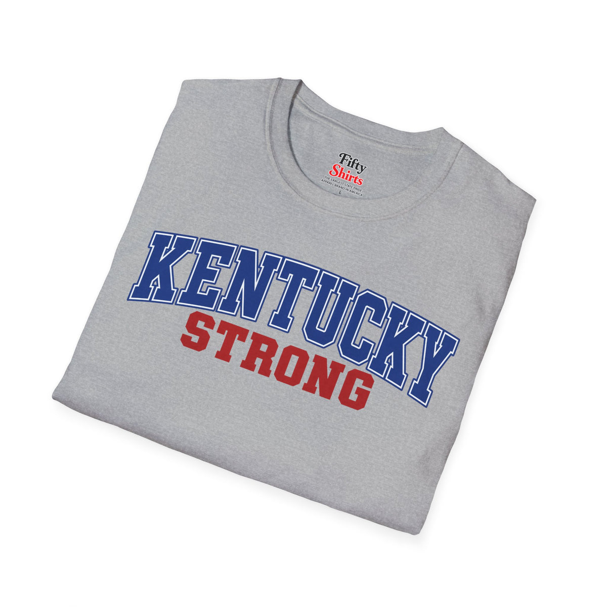 Kentucky Strong Unisex Softstyle T Shirt State Name Graphic Tee