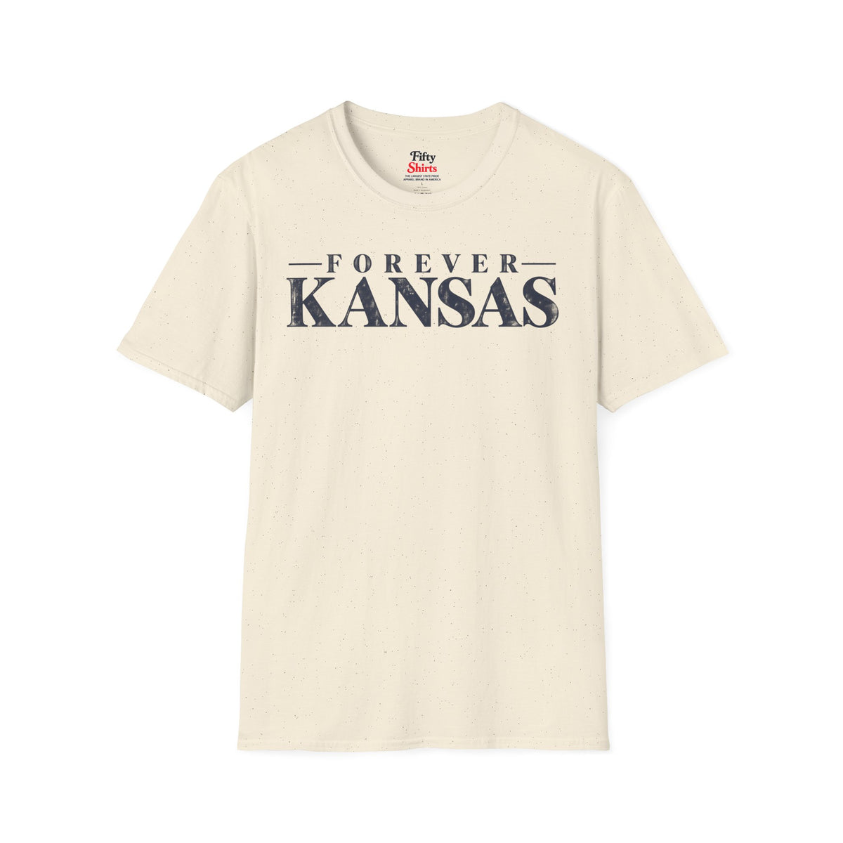 Forever Kansas Unisex Softstyle T Shirt State Name Graphic Tee
