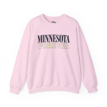 Minnesota Forever Unisex Crewneck Sweatshirt State Name Graphic