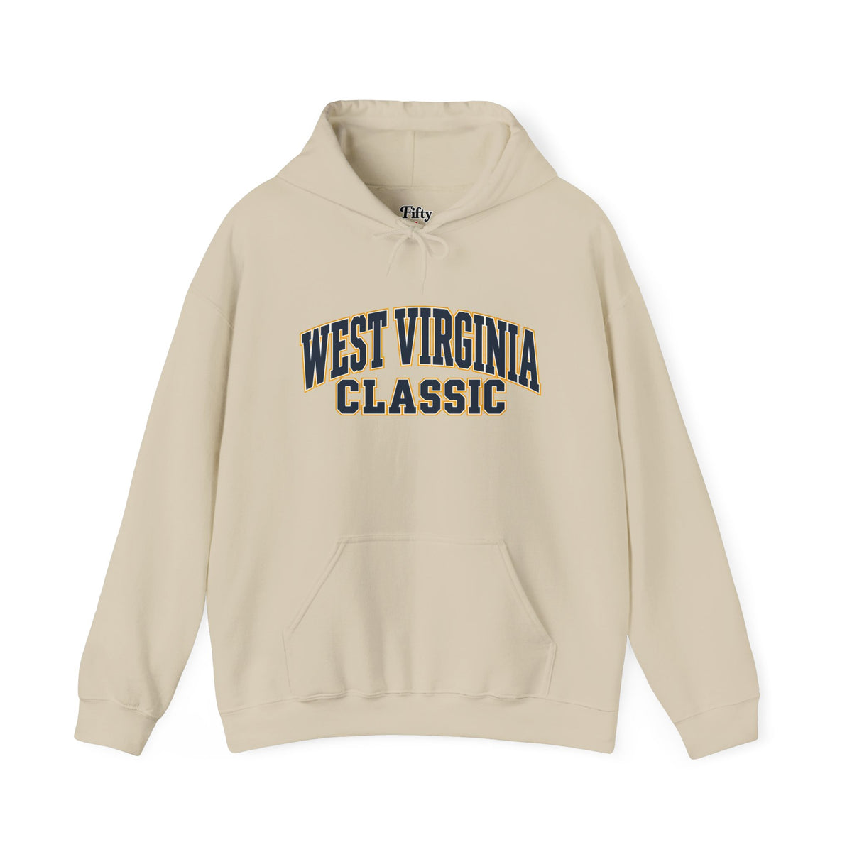 West Virginia Classic Unisex Hoodie State Name Graphic