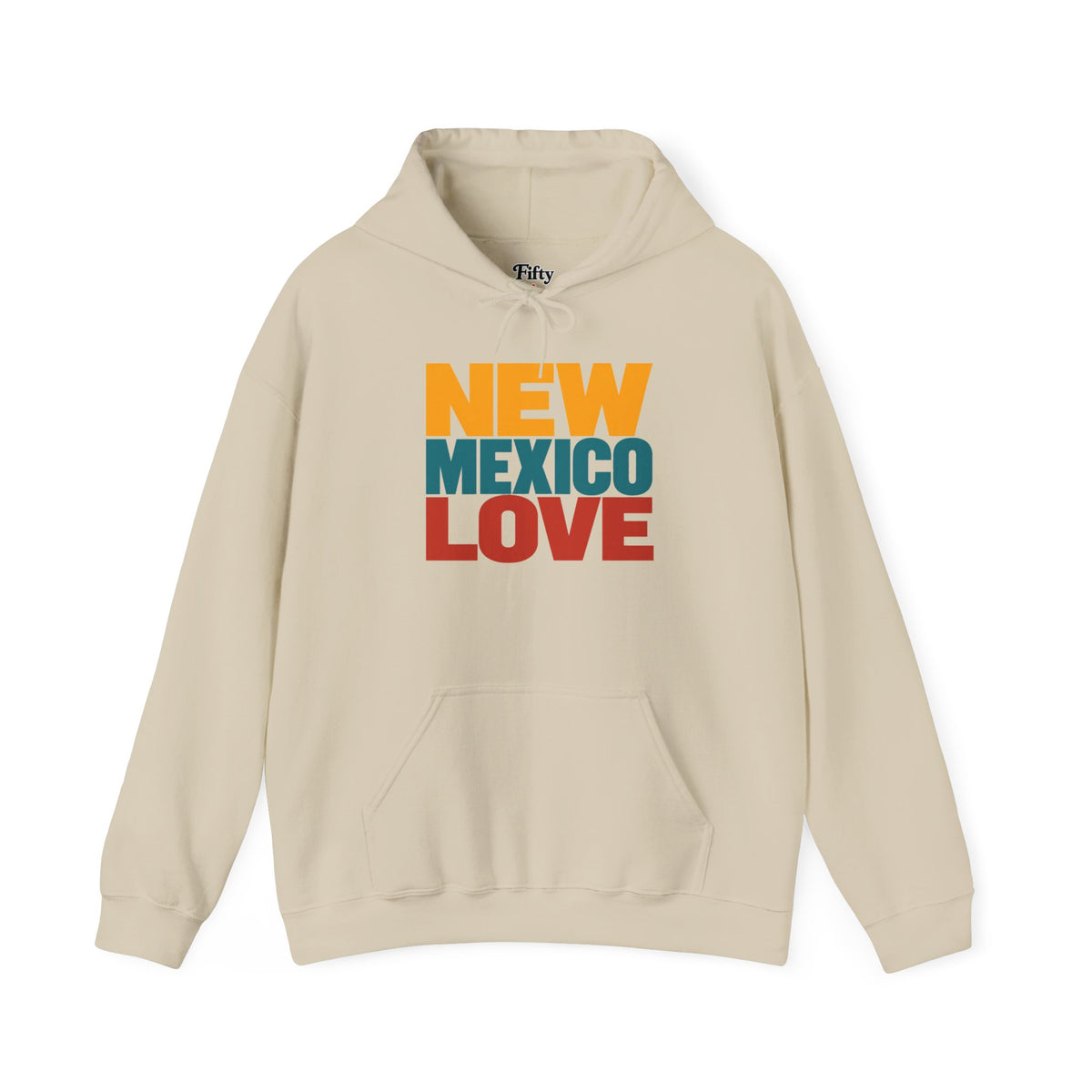 New Mexico Love Unisex Hoodie State Name Graphic