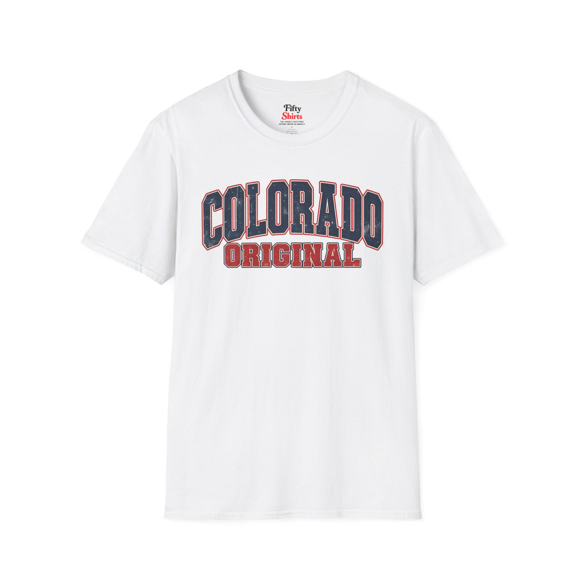 Colorado Original Unisex Softstyle T Shirt State Name Graphic Tee