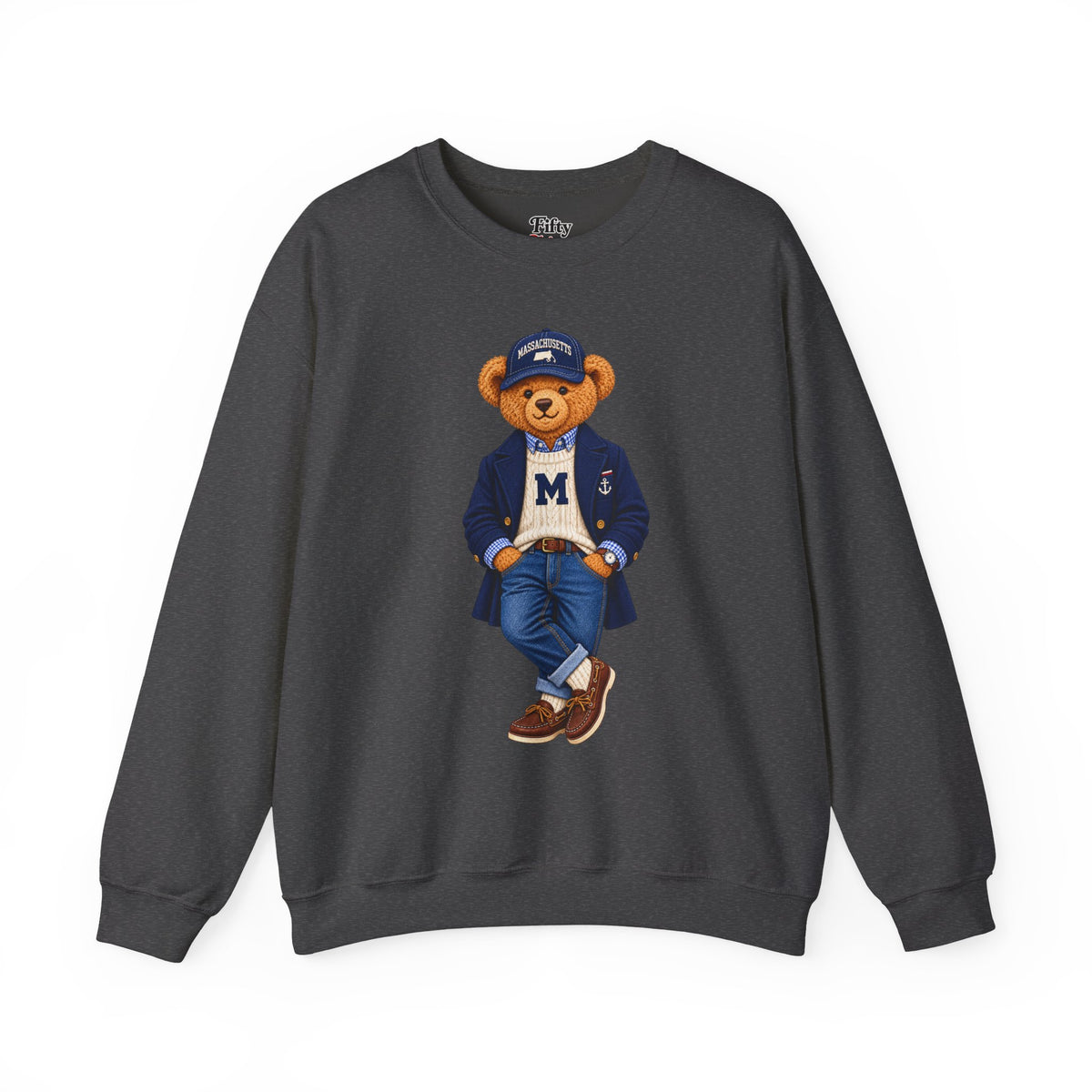 Massachusetts - Game Day Teddy Bear Sweatshirt