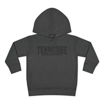 Tennessee Born and Raised Southern Heritage Unisex Toddler Pullover Fleece Hoodie
