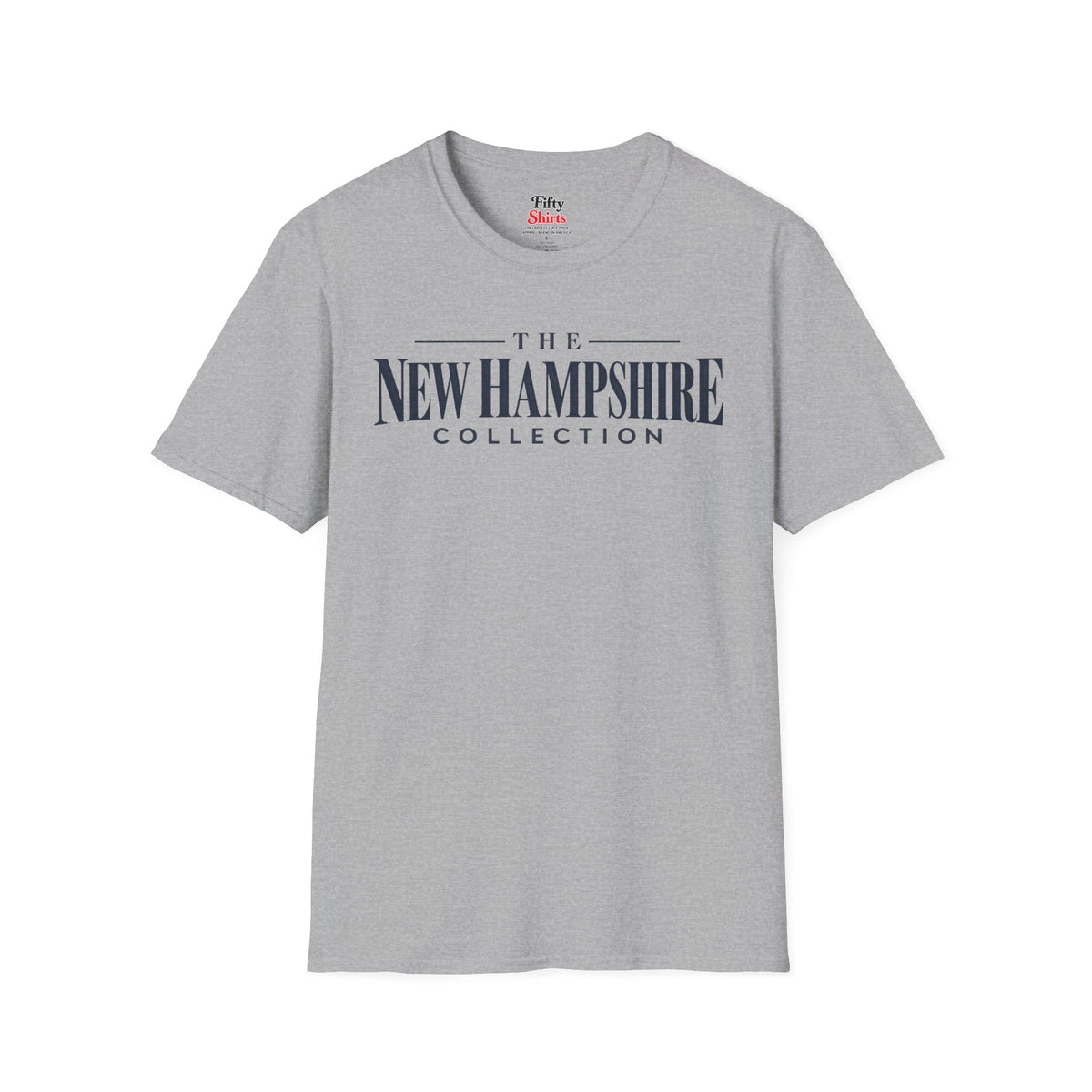 The New Hampshire Collection Unisex Softstyle T Shirt State Name Graphic Tee