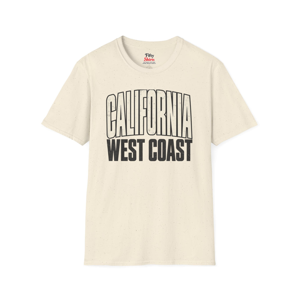 California West Coast Unisex Softstyle T Shirt State Name Graphic Tee (1)