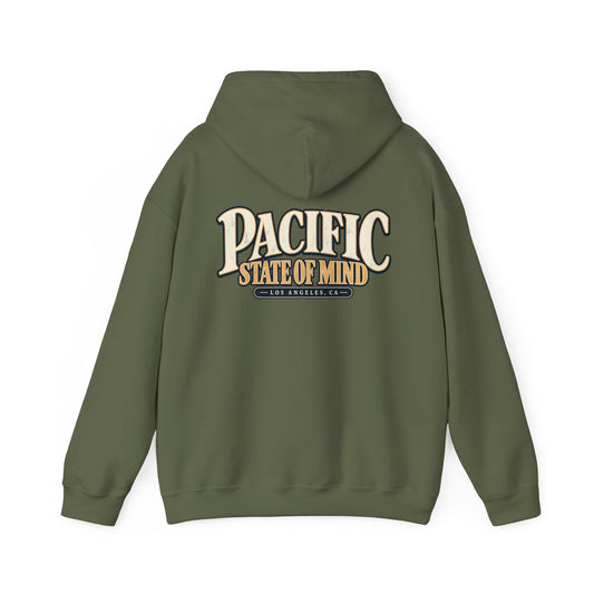 Pacific State Of Mind Los Angeles Unisex Hoodie Graphic