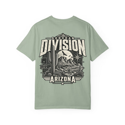 Arizona Sonoran Division  Unisex Comfort Color 1717 Streetwear Graphic Tee