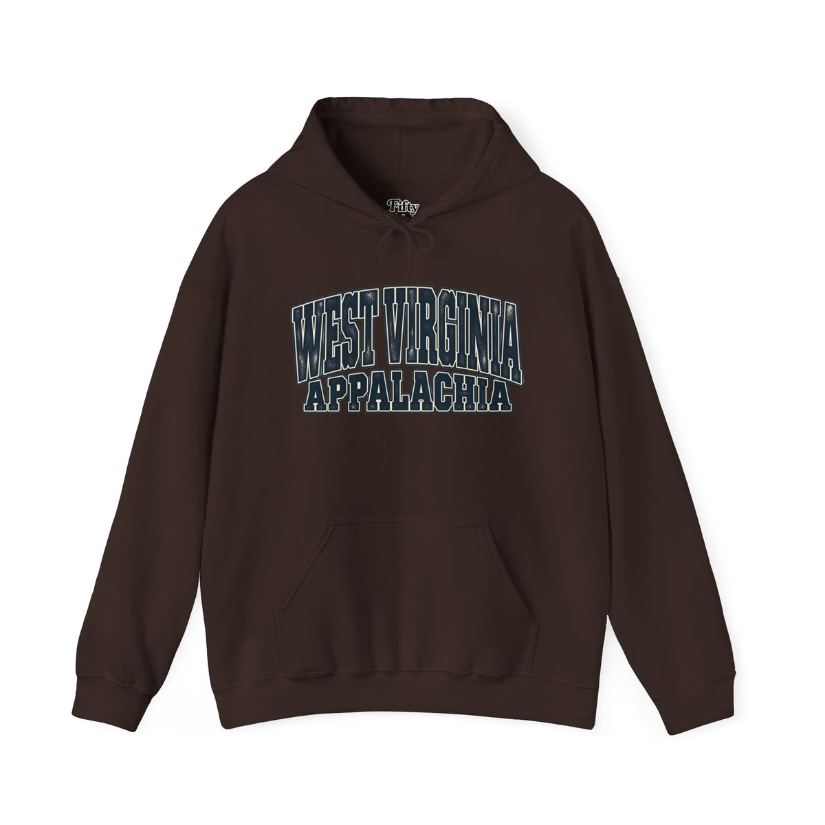 West Virginia Appalachia Unisex Hoodie State Name Graphic