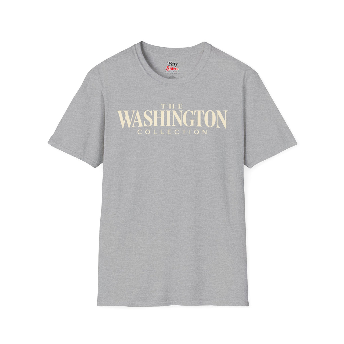 The Washington Collection Unisex Softstyle T Shirt State Name Graphic Tee
