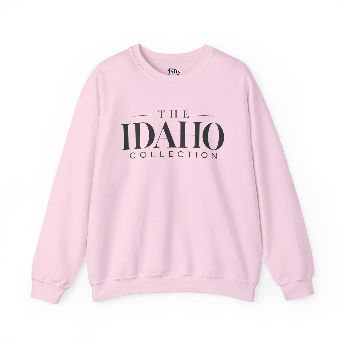The Idaho Collection Unisex Crewneck Sweatshirt State Name Graphic