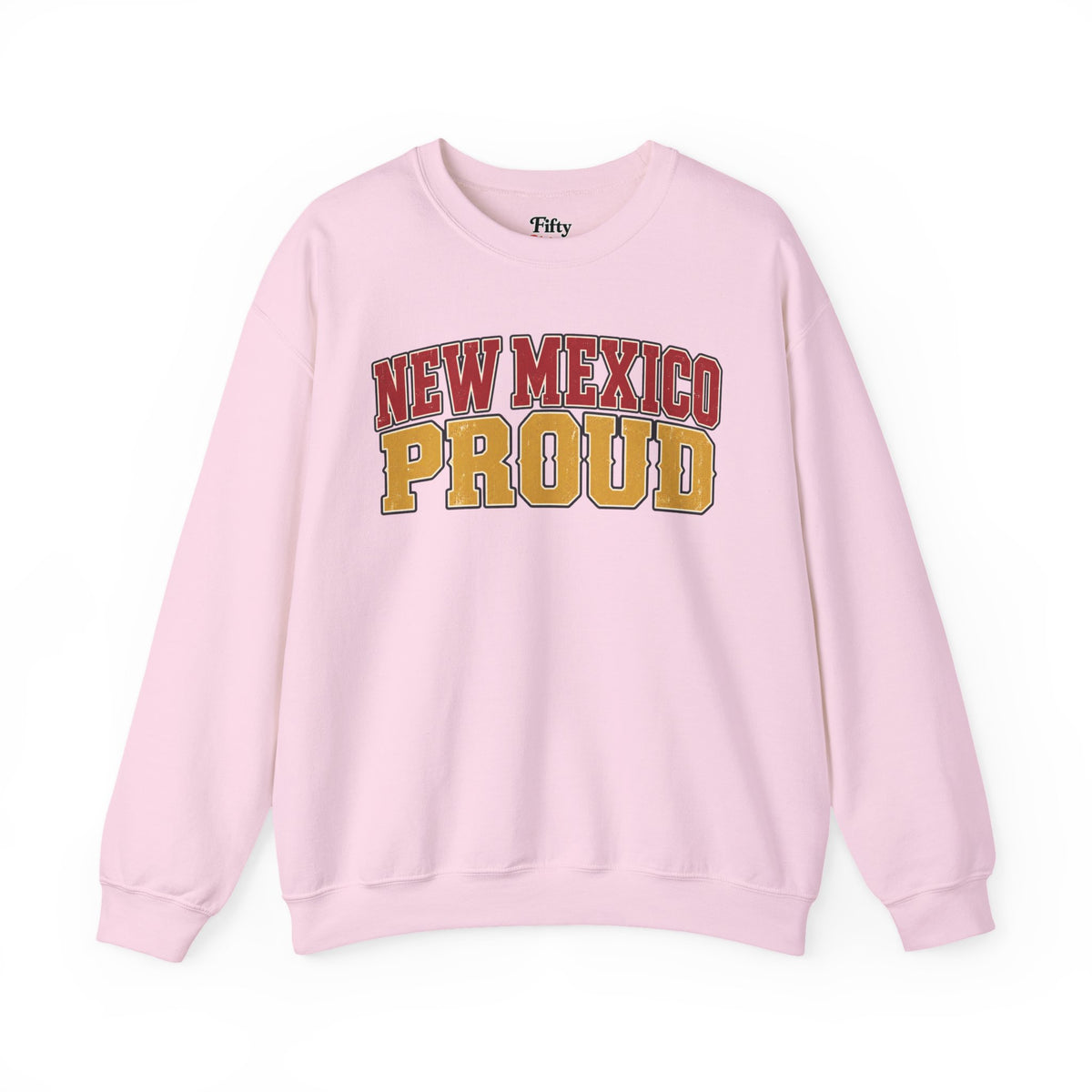New Mexico Proud Unisex Crewneck Sweatshirt State Name Graphic