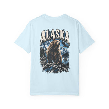 Alaska Bear Streetwear  Unisex Comfort Color 1717 Streetwear Graphic Tee