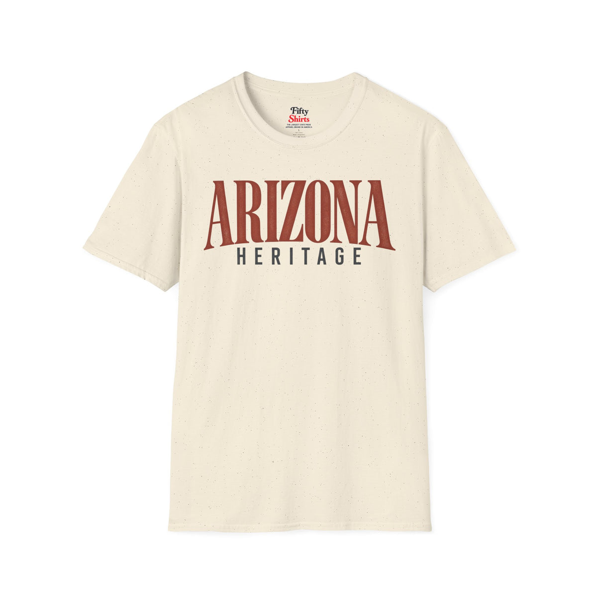 Arizona Heritage Unisex Softstyle T Shirt State Name Graphic Tee