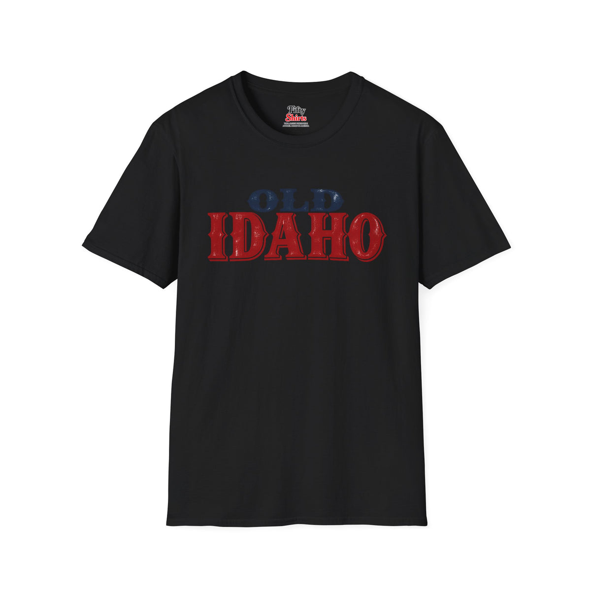 Old Idaho Unisex Softstyle T Shirt State Name Graphic Tee