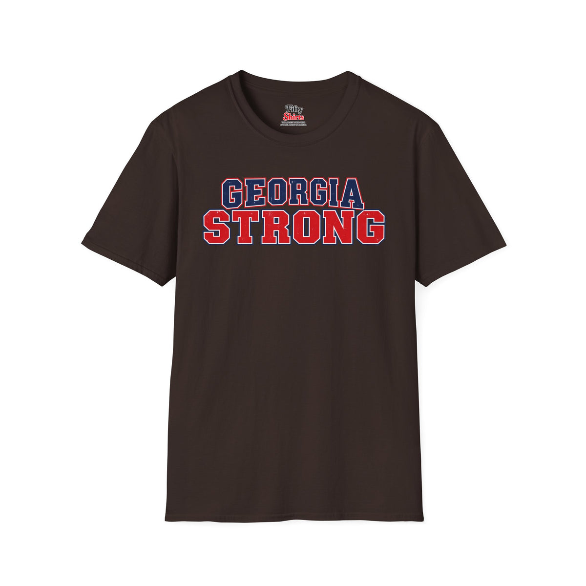 Georgia Strong Unisex Softstyle T Shirt State Name Graphic Tee