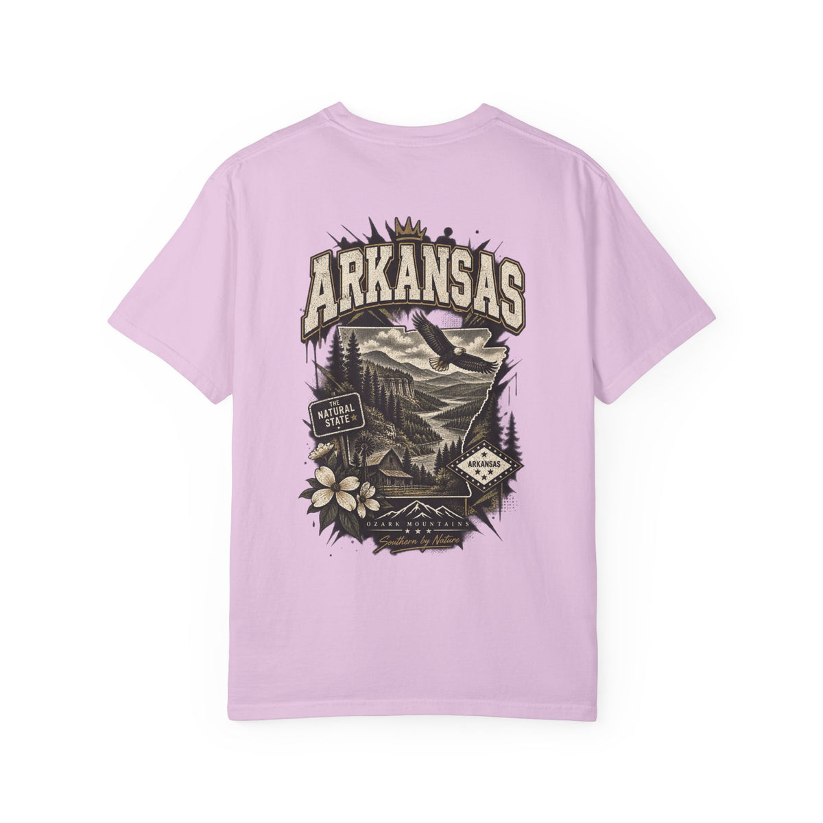 Arkansas Street Culture Unisex Comfort Color 1717 Streetwear Graphic Tee