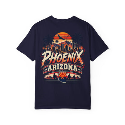 Phoenix Arizona Streetwear  Unisex Comfort Color 1717 Streetwear Graphic Tee