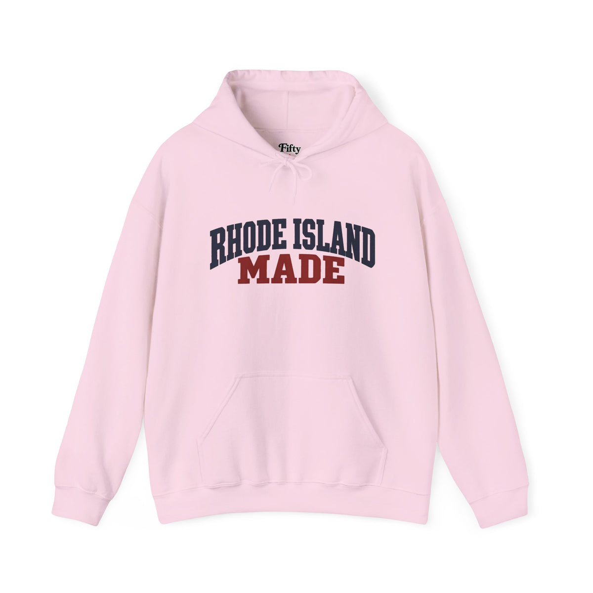 Rhode Island Made Unisex Hoodie State Name Graphic