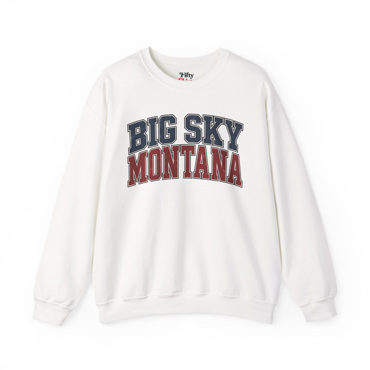 Big Sky Montana Unisex Crewneck Sweatshirt State Name Graphic
